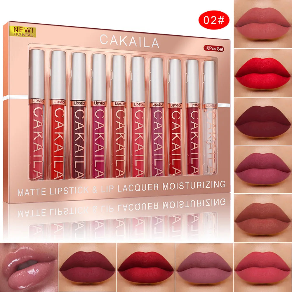 💄 Colección Diva Matte Dual (5 labiales y recibe 5 más de regalo)