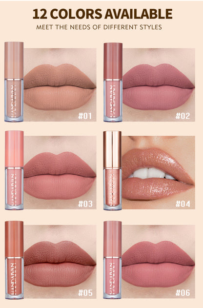 Kit de 12 Labiales Líquidos Handaiyan Velvet™