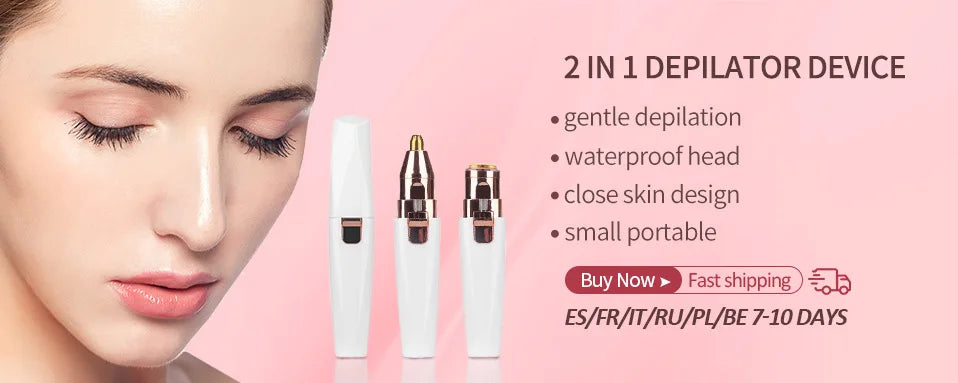 Depiladora de Precisión 2 en 1™