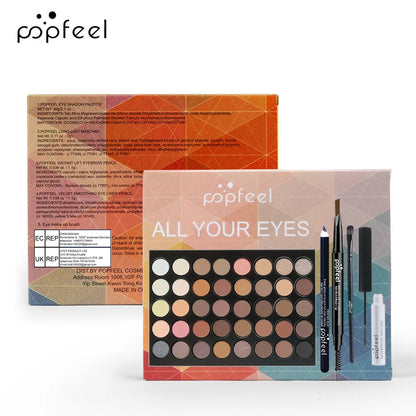 POPFEEL™ Glam Eyes – Set de Maquillaje Profesional para Ojos