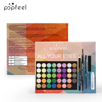 POPFEEL™ Glam Eyes – Set de Maquillaje Profesional para Ojos