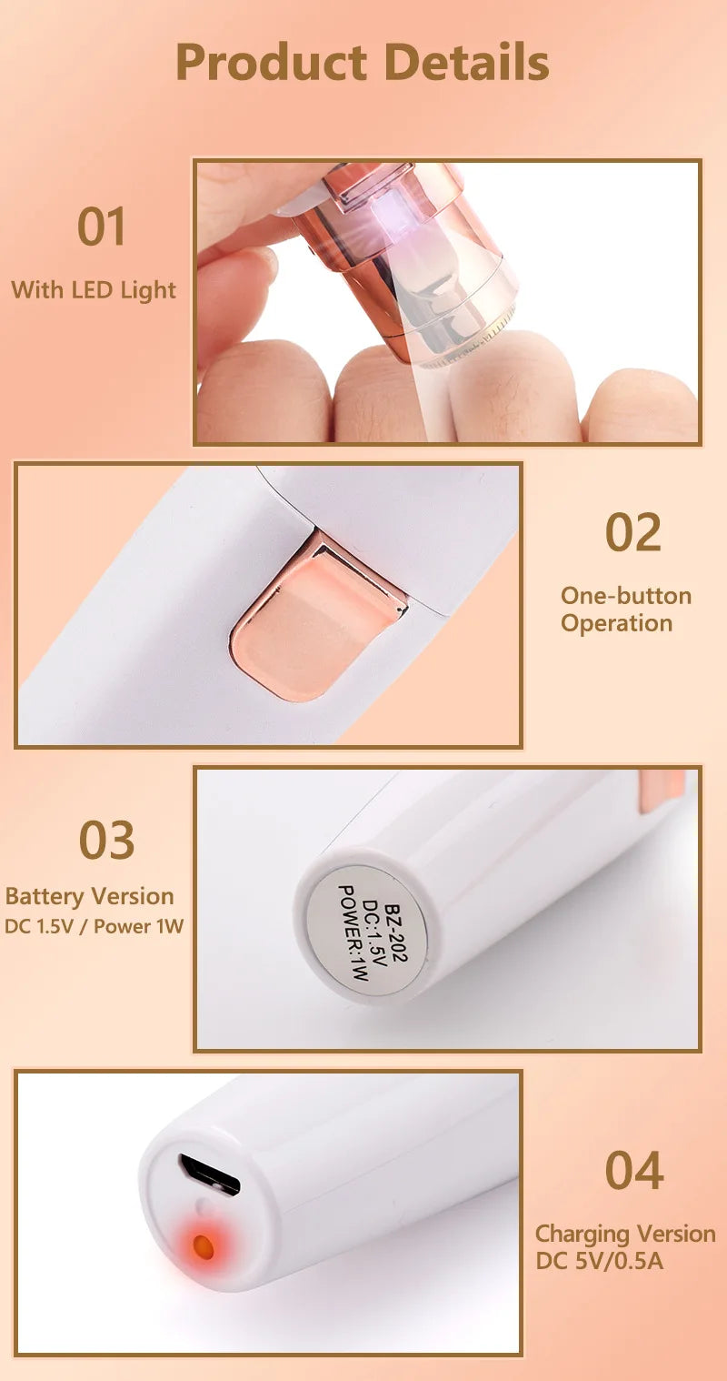 Depiladora de Precisión 2 en 1™