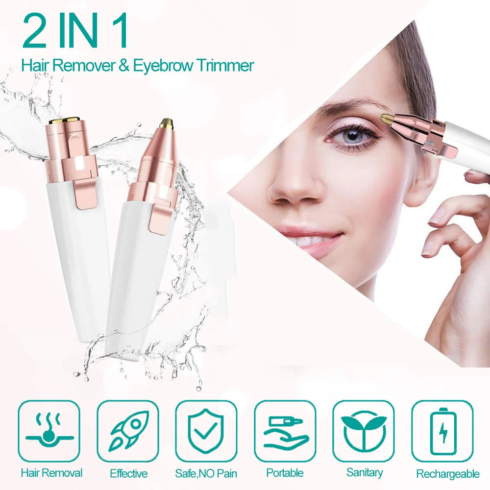 Depiladora de Precisión 2 en 1™