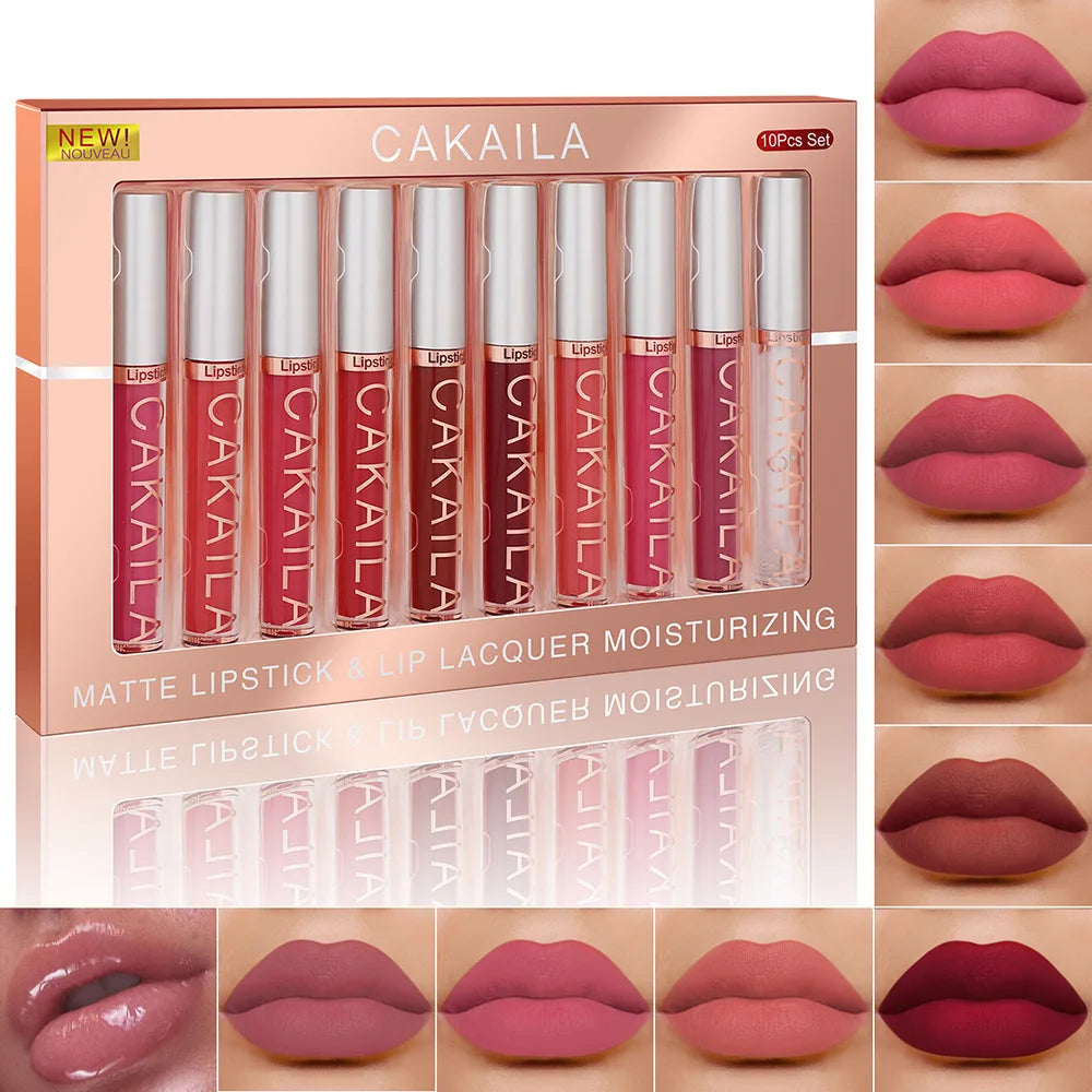 💄 Colección Diva Matte Dual (5 labiales y recibe 5 más de regalo)