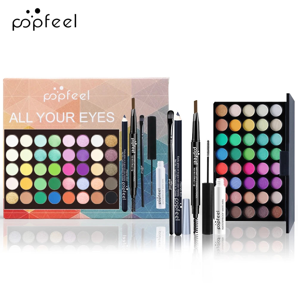 POPFEEL™ Glam Eyes – Set de Maquillaje Profesional para Ojos